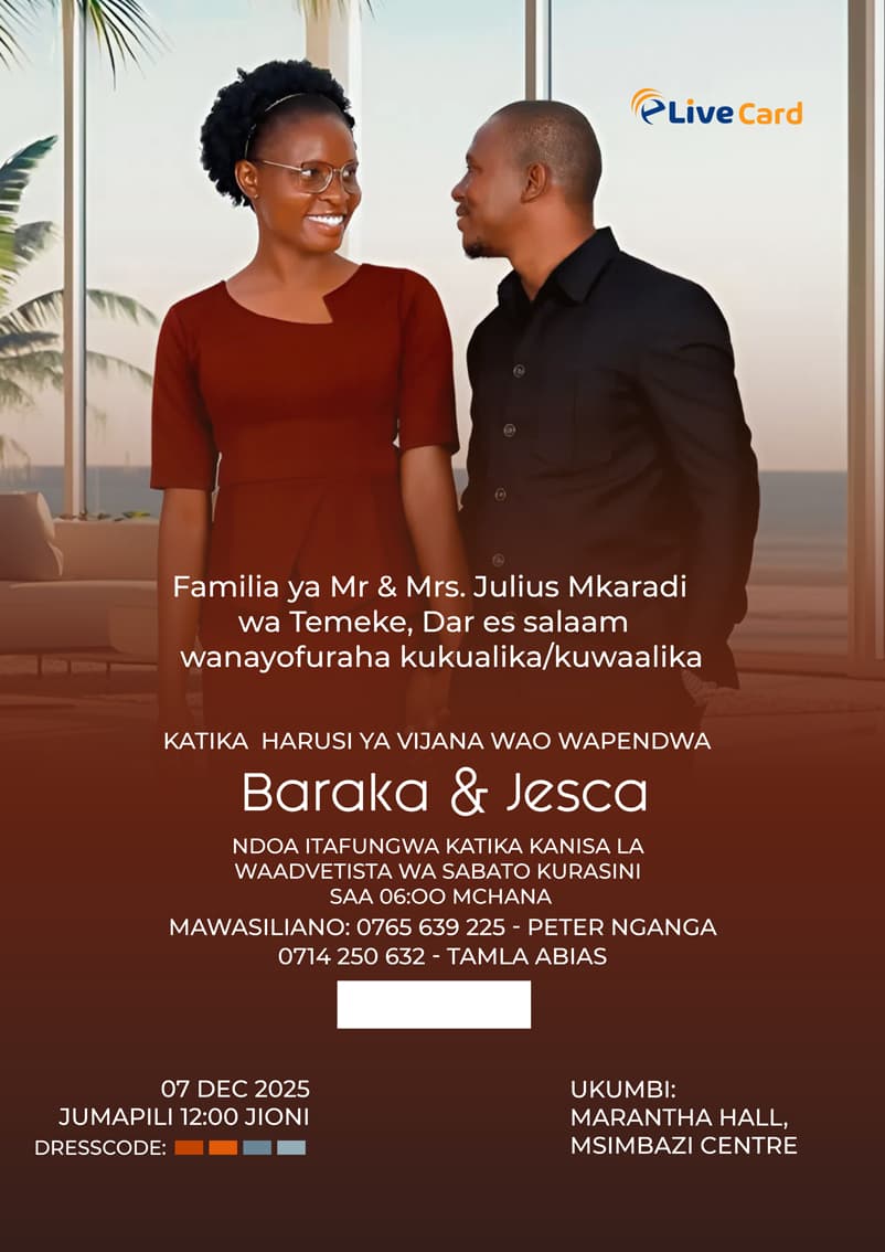 Julius and Jesca Wedding1